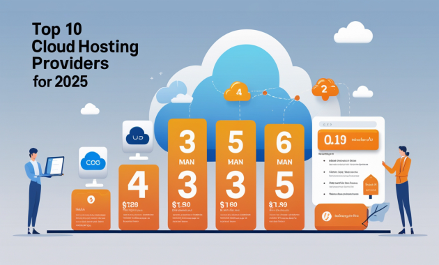 Top 10 Cloud Hosting Providers Compared for 2025